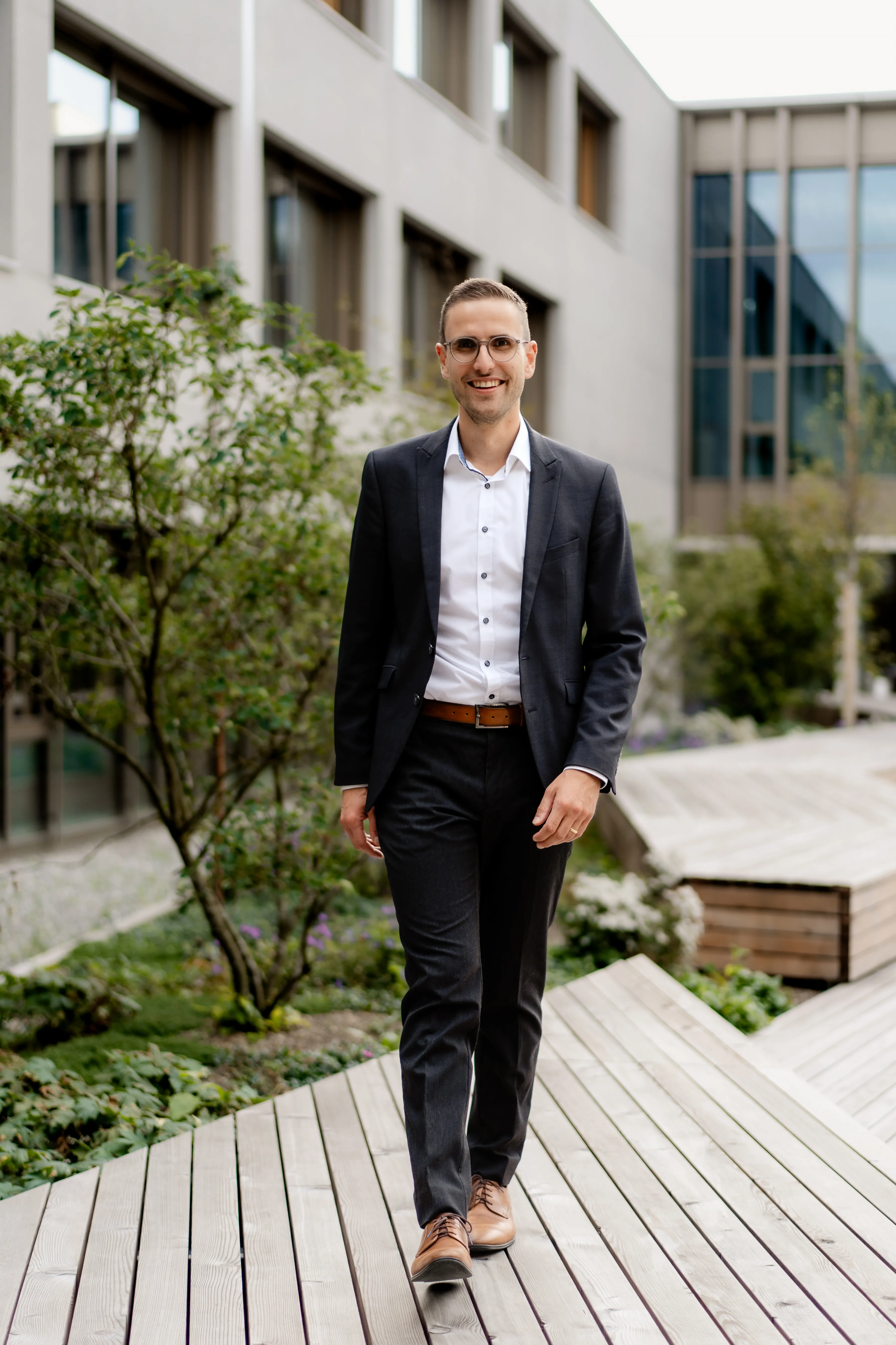 Simon Hobi auf dem Weg – der erste Schritt Richtung Ziel